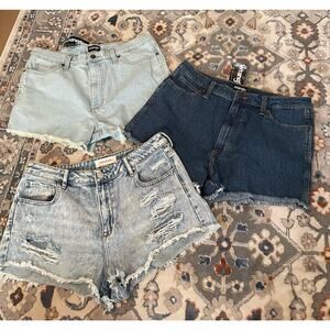 Wrangler and Pacsun Denim Shorts Bundle